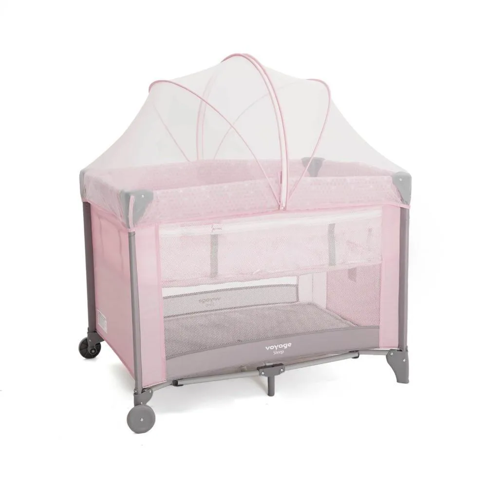 BERçO PORTáTIL SLEEP VOYAGE - ROSA