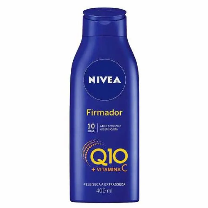 LOCAO HIDRATANTE CORPORAL NíVEA FIRMADOR Q-10 PELE SECA A EXTRASECA 400ML NIVEA