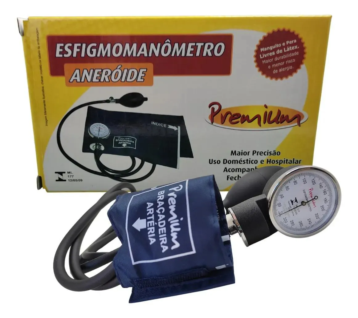 ESFIGMOMANôMETRO ANERóIDE EM NYLON VELCRO INFATIL  ESHS20IN 10 - 18CM S/ESTETOSCóPIO PREMIUM
