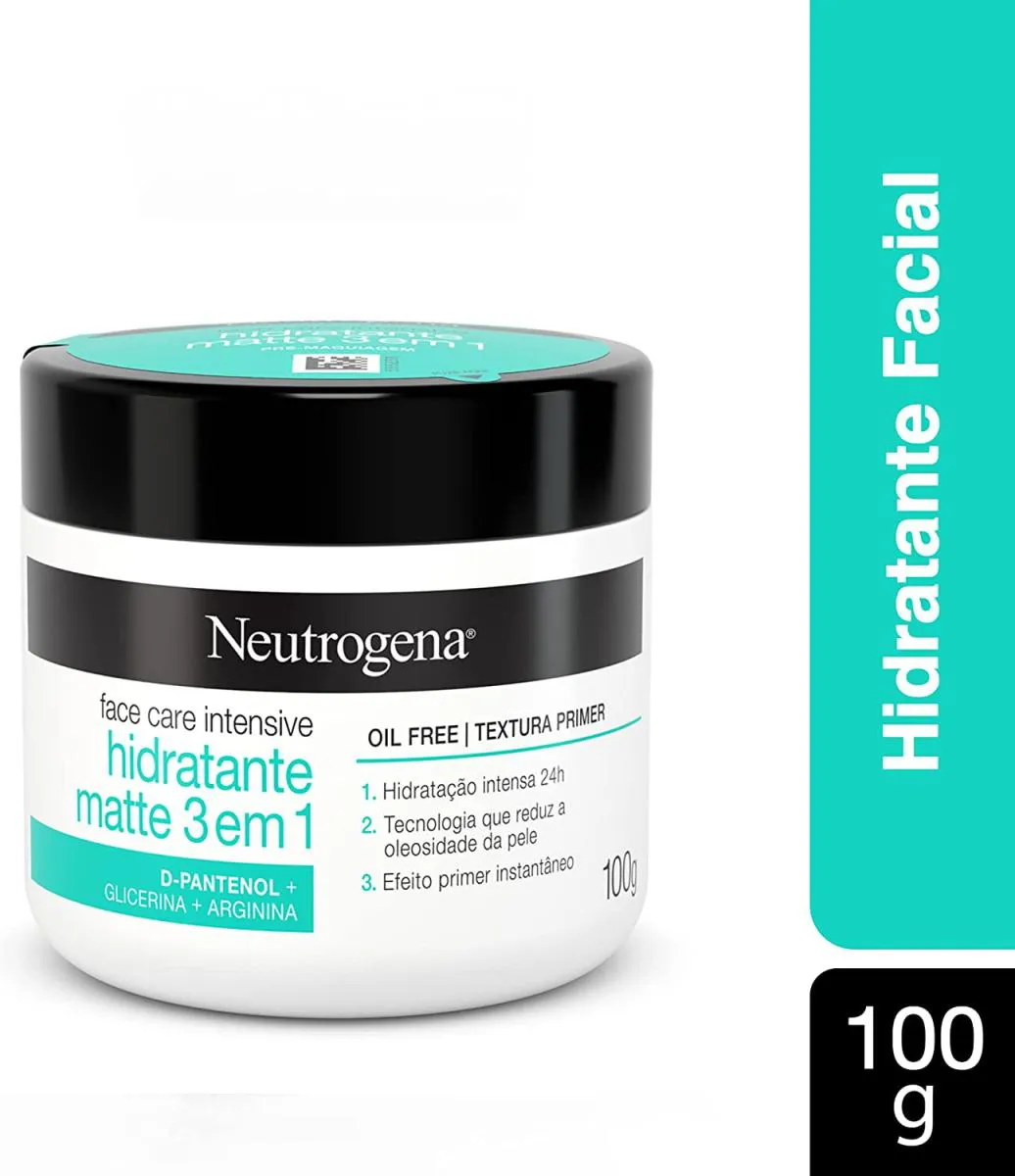 FACE CARE INTENSIVE HIDRATANTE 3 EM 1  100G NEUTROGENA