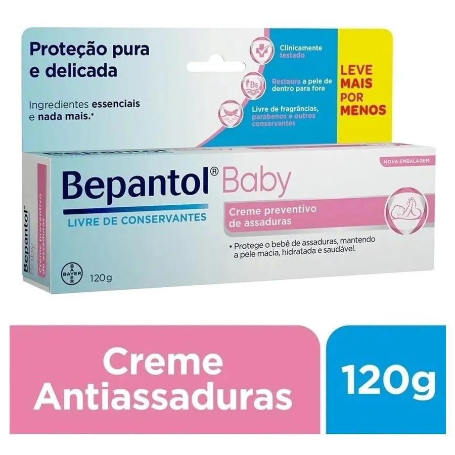 Creme para Assaduras Bepantol Baby 120g