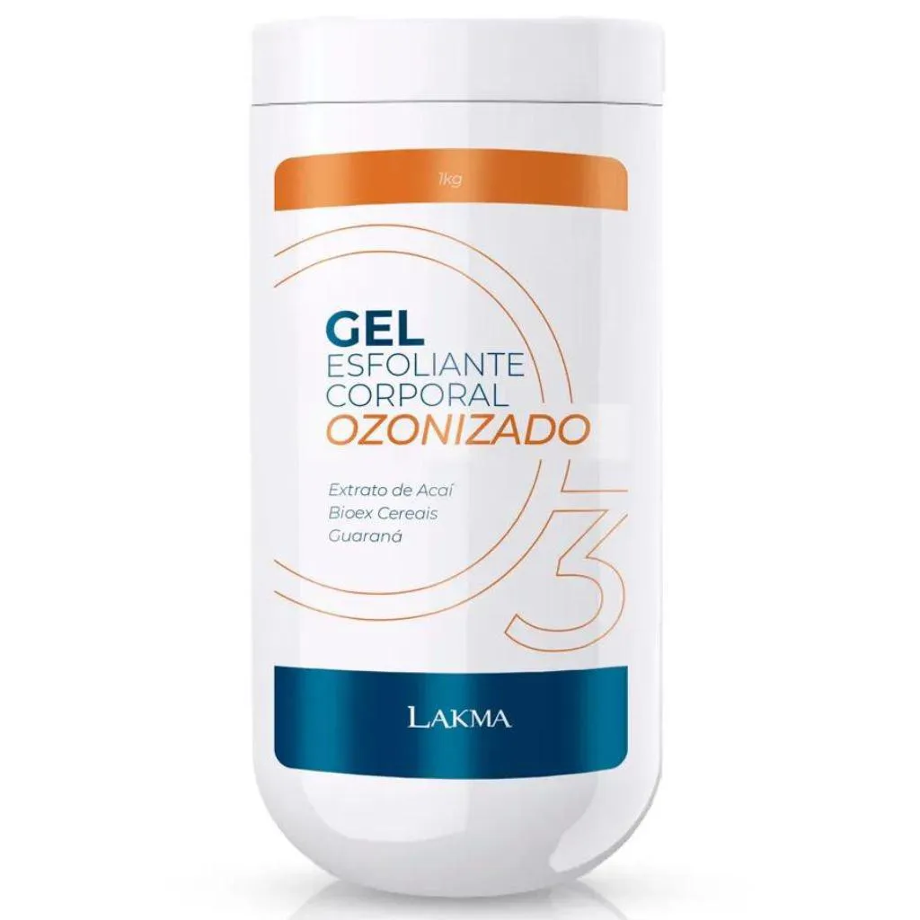 GEL ESFOLIANTE CORPORAL OZONIZADO 1KG LAKMA