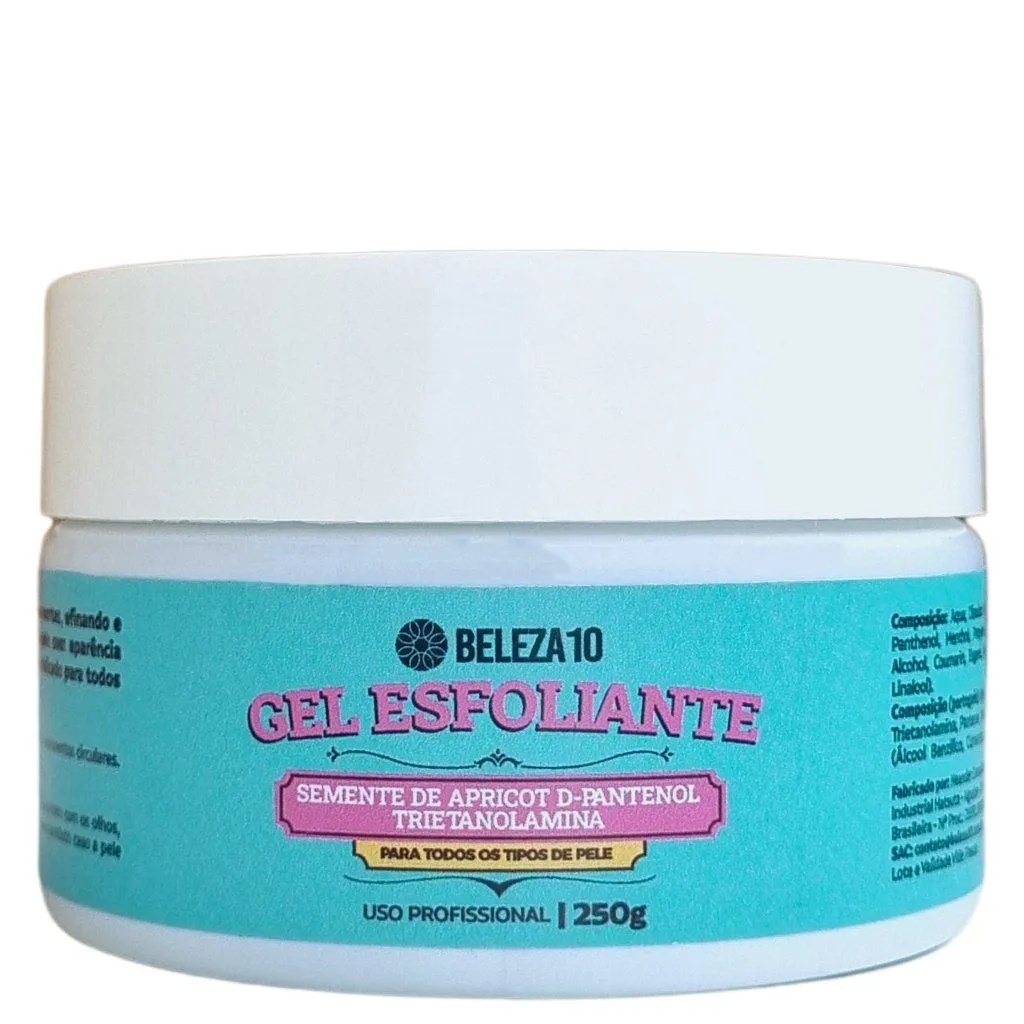 GEL ESFOLIANTE FACIAL 250G BELEZA10