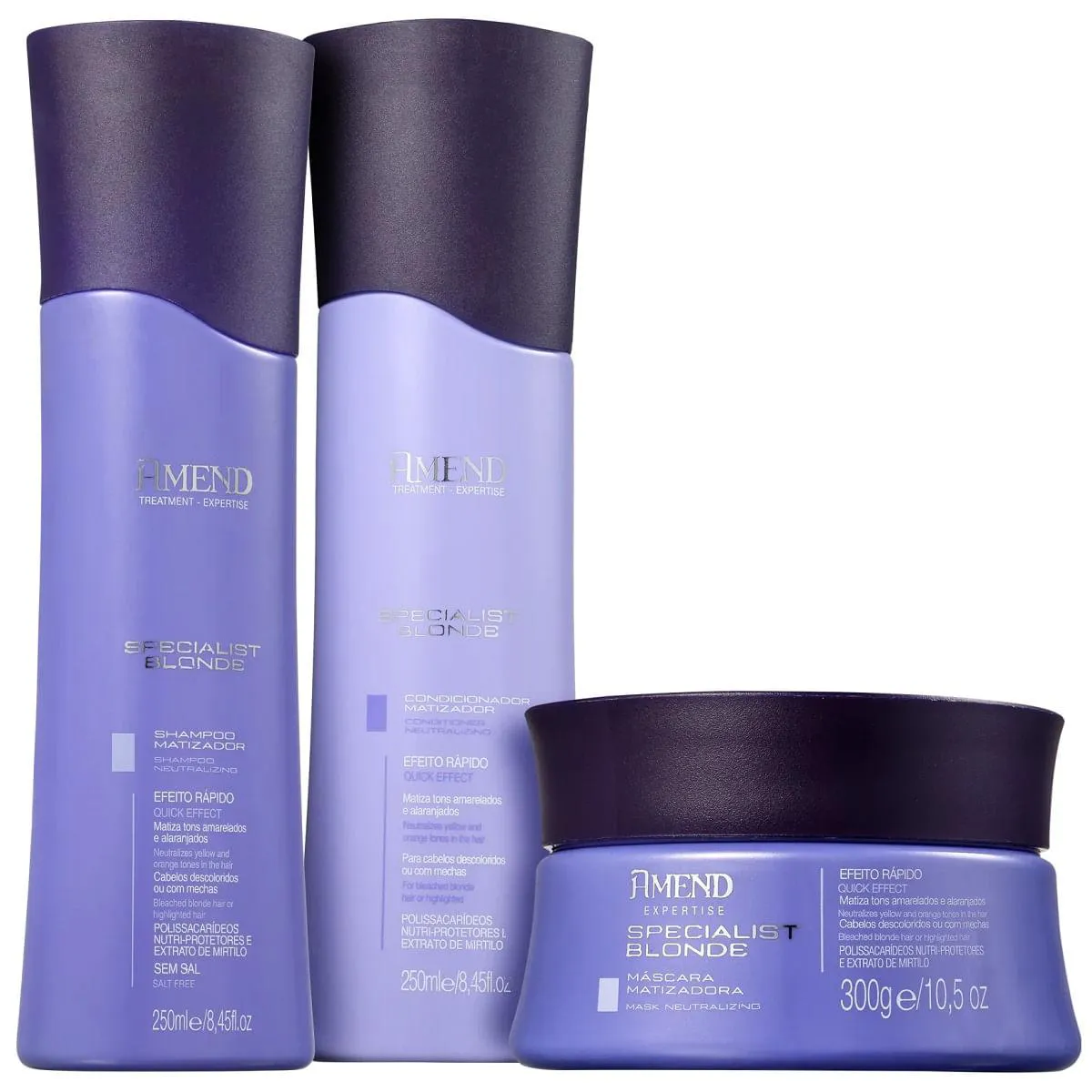 KIT DE TRATAMENTO AMEND SPECIALIST BLONDE EXPERTISE PEQUENO