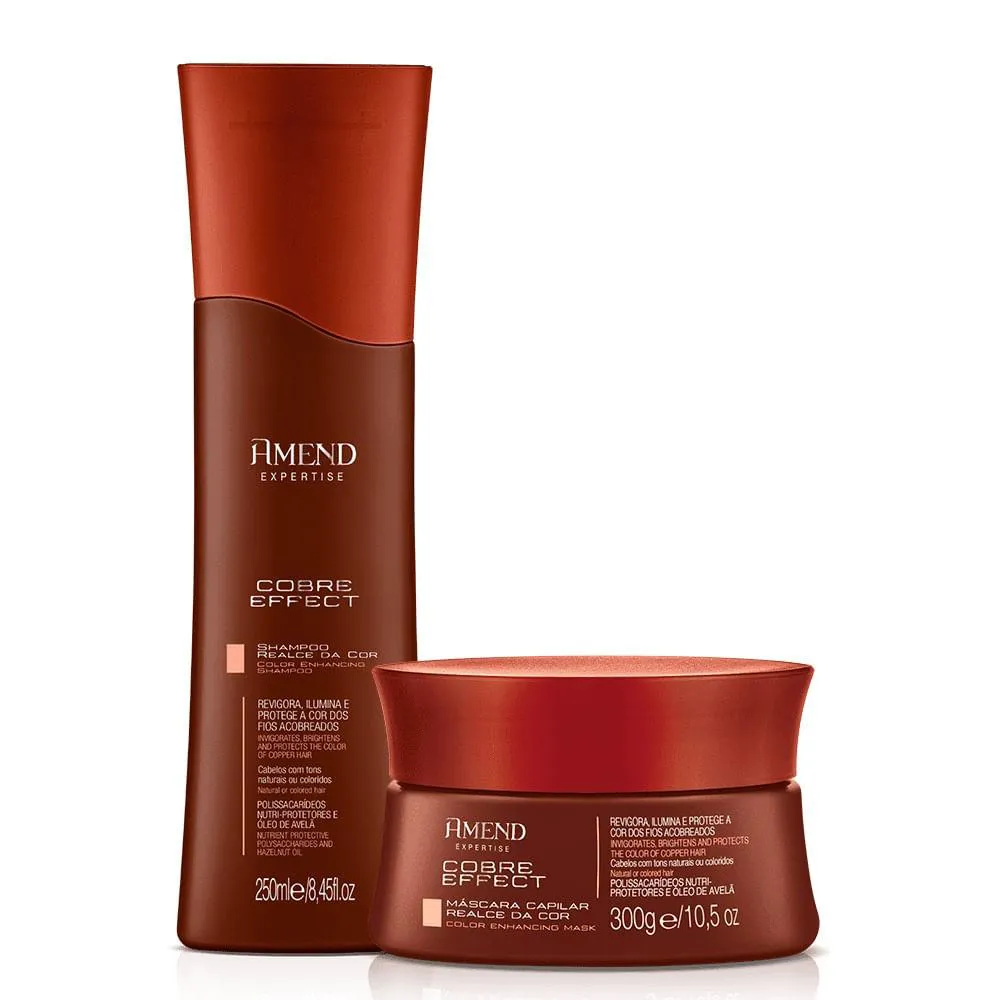 KIT REALCE DA COR AMEND COBRE EFFECT EXPERTISE PEQUENO