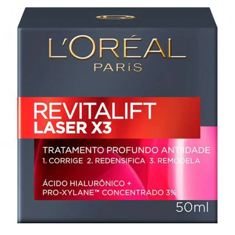 CREME ANTI-IDADE L'ORéAL REVITALIFT X3 DIURNO 50ML
