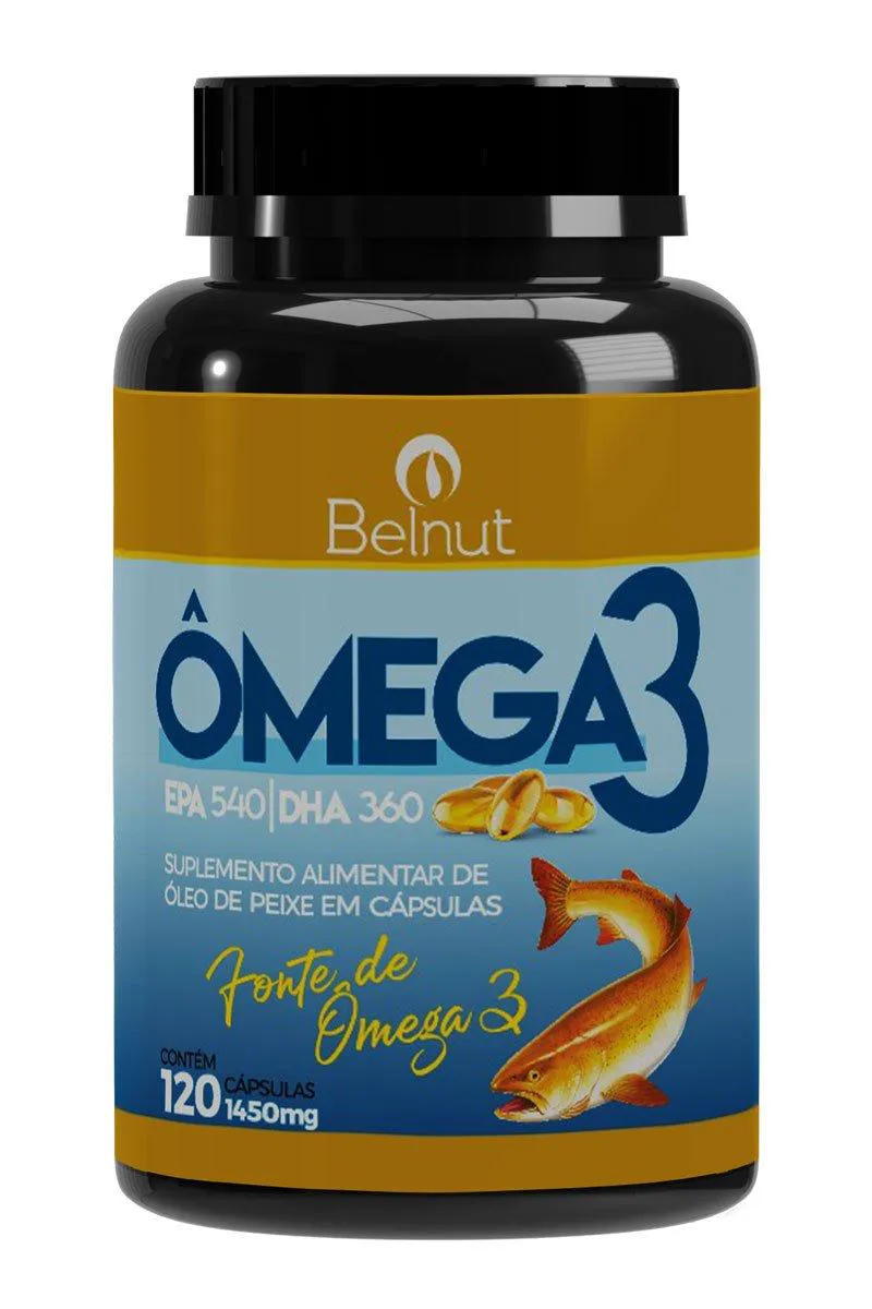 ÔMEGA 3 BELNUT DSM OIL 120 CAPS SOFTGEL 1000MG