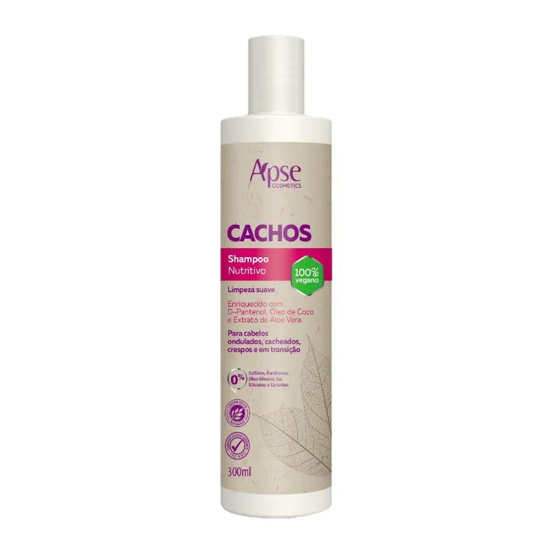 SHAMPOO NUTRITIVO CACHOS 300ML - (APSE)