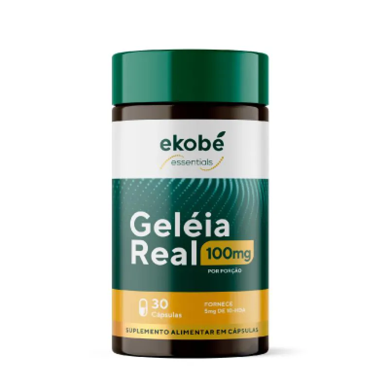 GELéIA REAL 100MG 30 CáPSULAS EKOBé