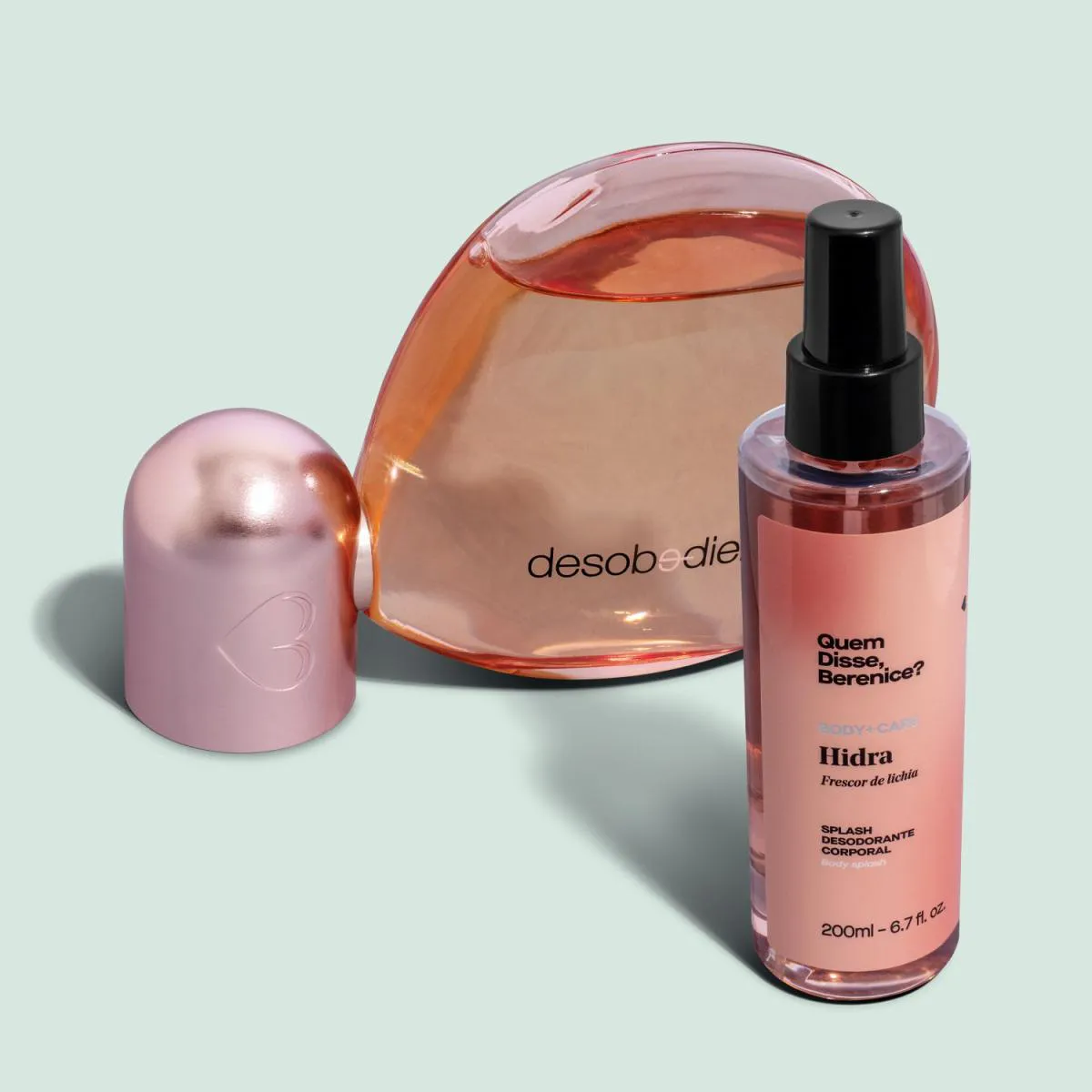 Combo Desobediente: Eau De Parfum 100Ml + Hidra Splash Lichia Desodorante Colônia 200Ml