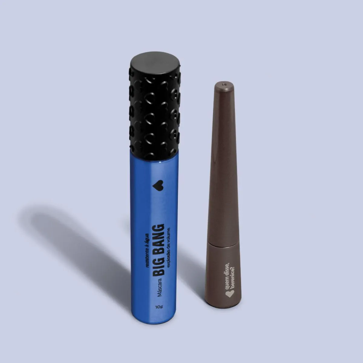 Quem Disse, Berenice? Kit Delineador De Olhos Líquido Pretolino 2,5Ml + Máscara Resistente À Água 10G
