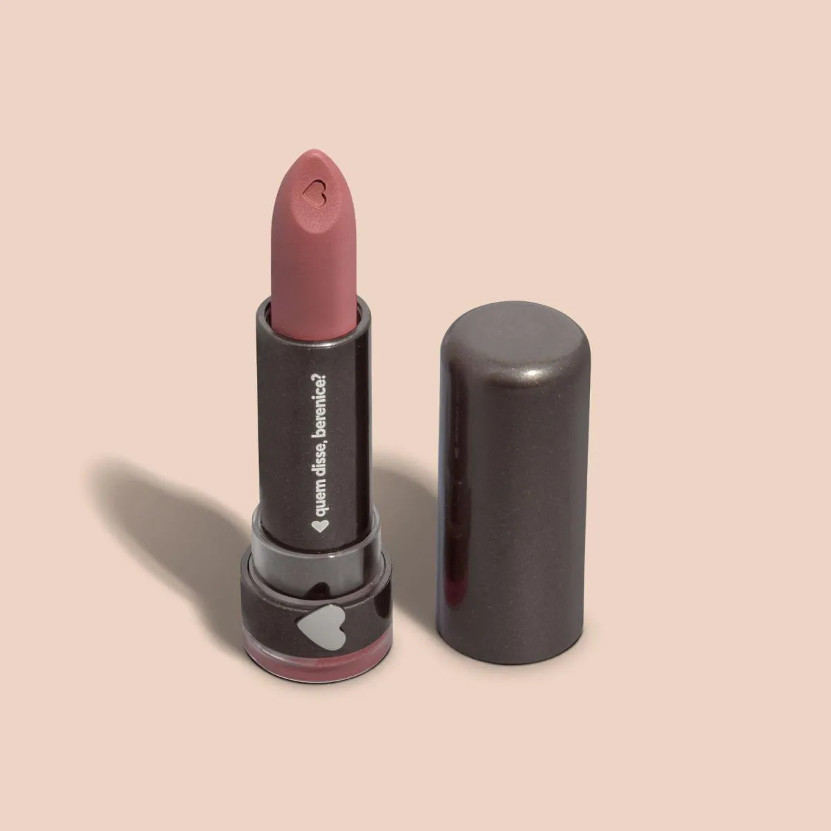 Quem Disse, Berenice? Batom Mate Alta Pigmentação Nude Nudetom 3,8G