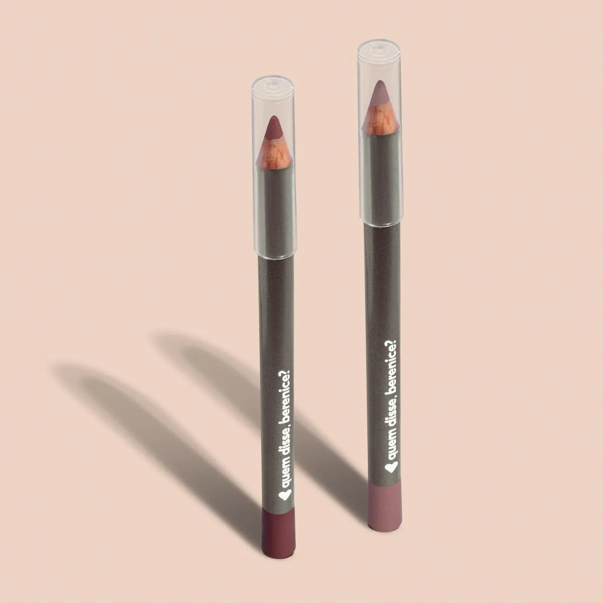 Quem Disse, Berenice? Kit Lápis Contorno Labial: Marronis 1,1G + Nudetis 1,1G