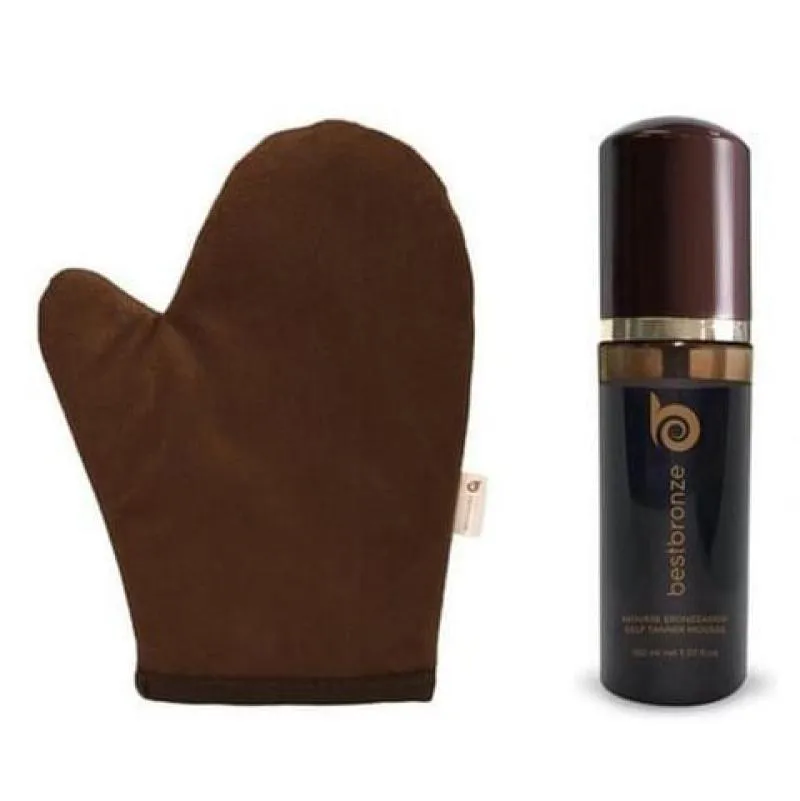 MOUSSE AUTOBRONZEADOR DARK EXPRESS + LUVA APLICADORA - MAKE IT EASIER SEM FRAGRâNCIA