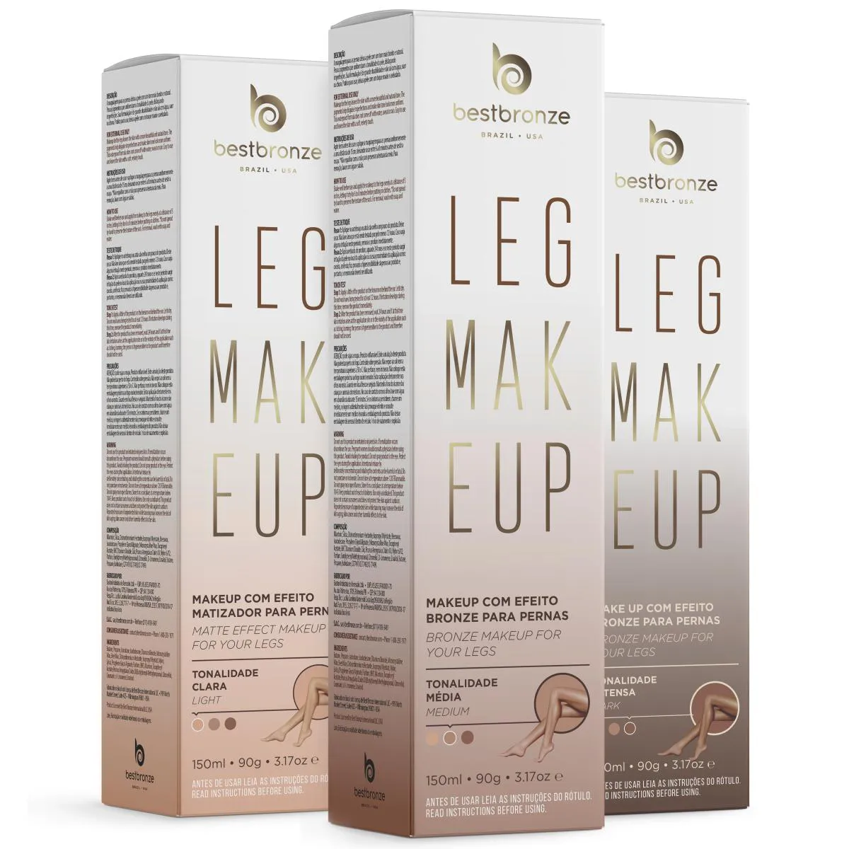LEG MAKEUP - TONALIDADE CLARA