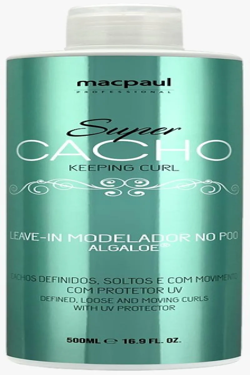 MACPAUL LEAVE-IN NO POO ATIVADOR DE CACHOS SUPER CACHO 500ML