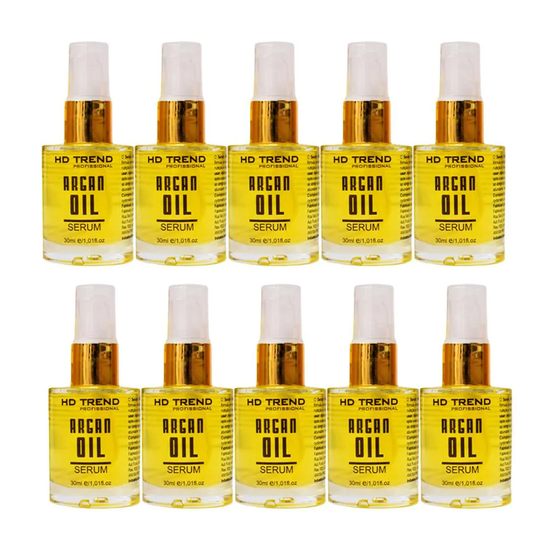KIT 10 ÓLEO DE ARGAN TREND OIL 30ML