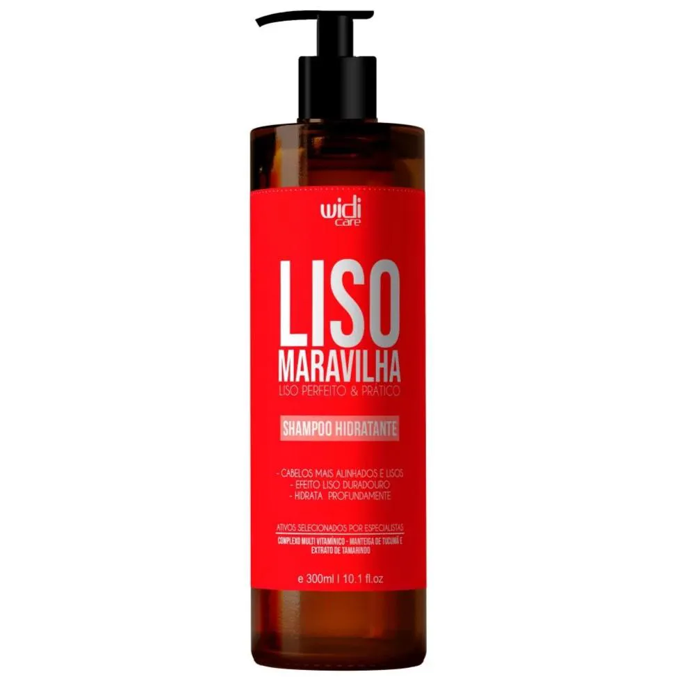 Shampoo Widi Care Liso Maravilha Hidratação Profunda 300ml