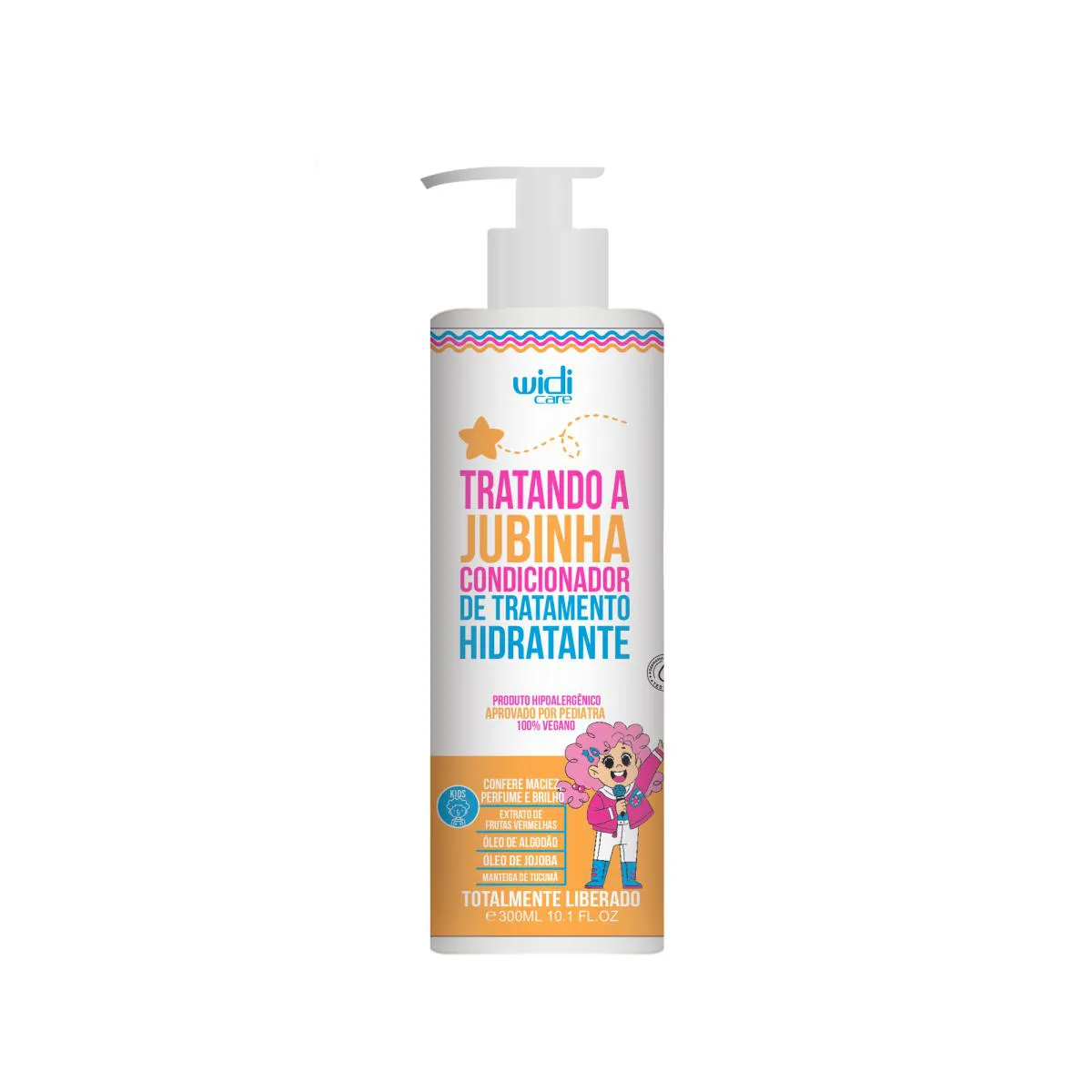 WIDI CARE LINHA INFANTIL JUBINHA MONTE O SEU KIT Condicionador