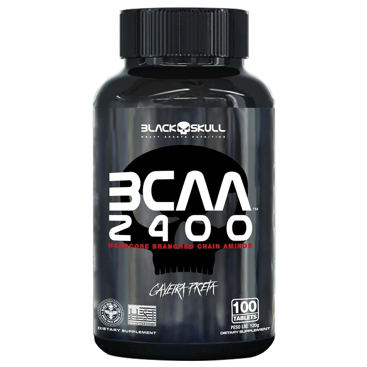 BCAA 2400 - AMINOÁCIDOS - 100 TABLETS