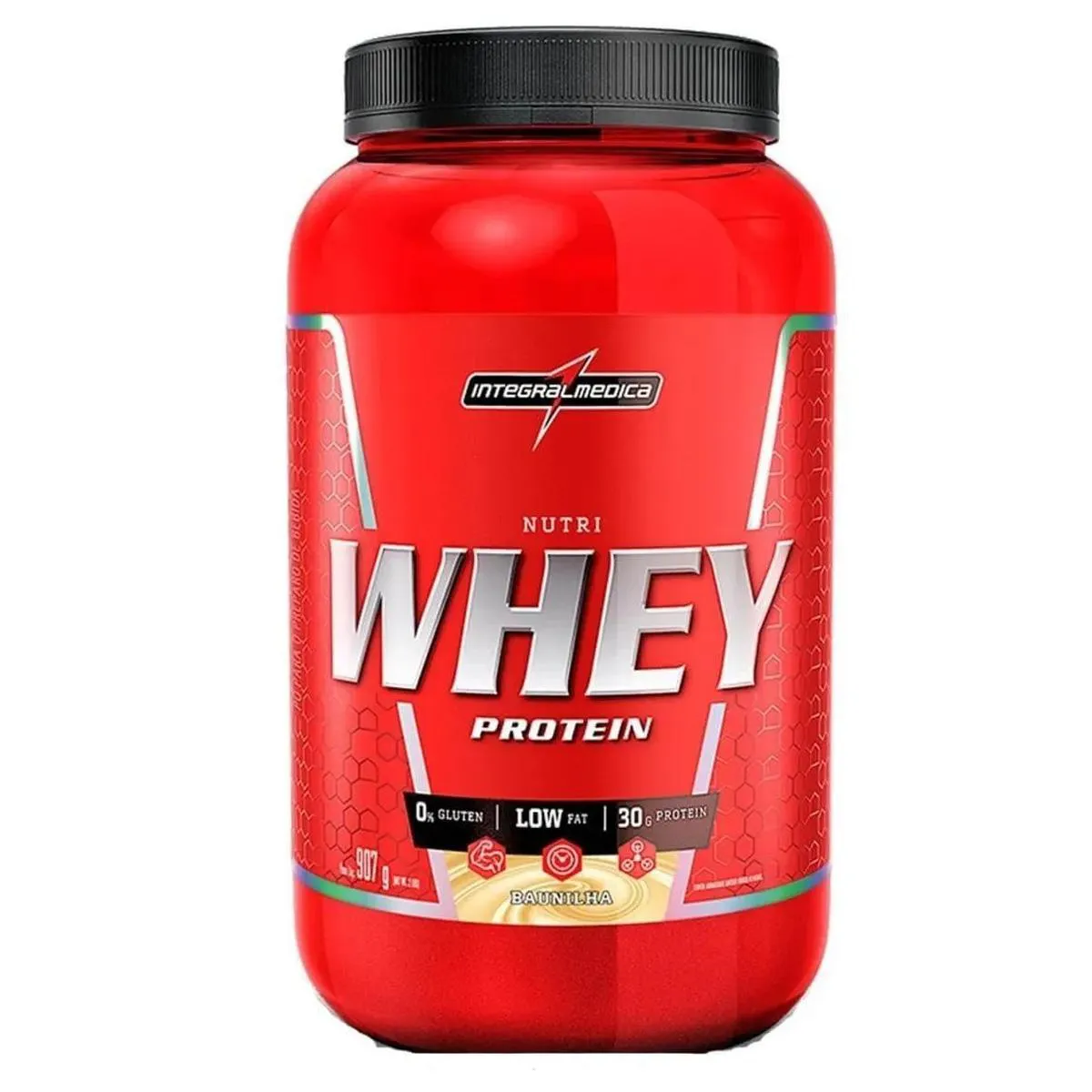 NUTRI WHEY POTE 907G - INTEGRAL MEDICA Baunilha