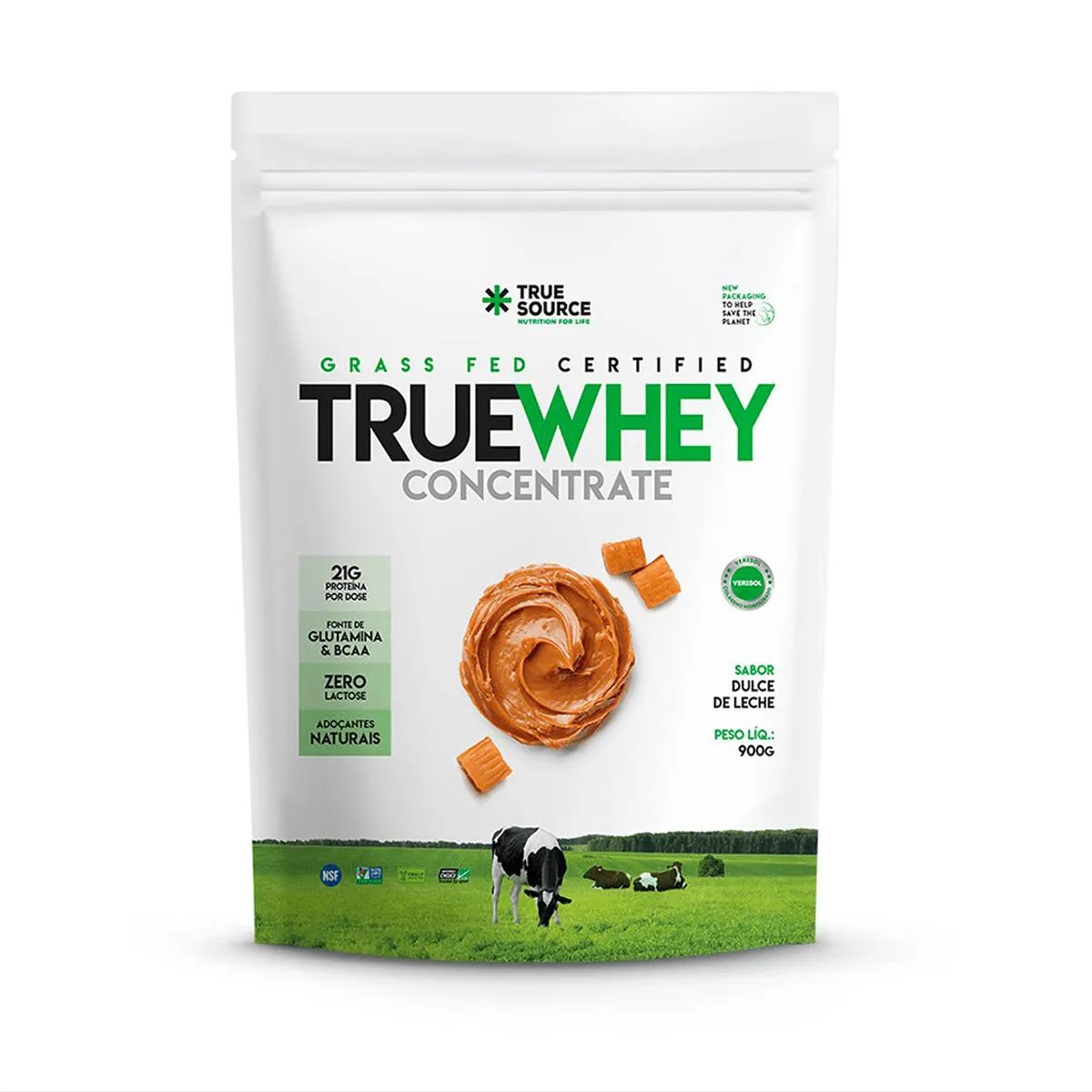 TRUE WHEY CONCENTRATE 900G - DULCE DE LECHE 900 G