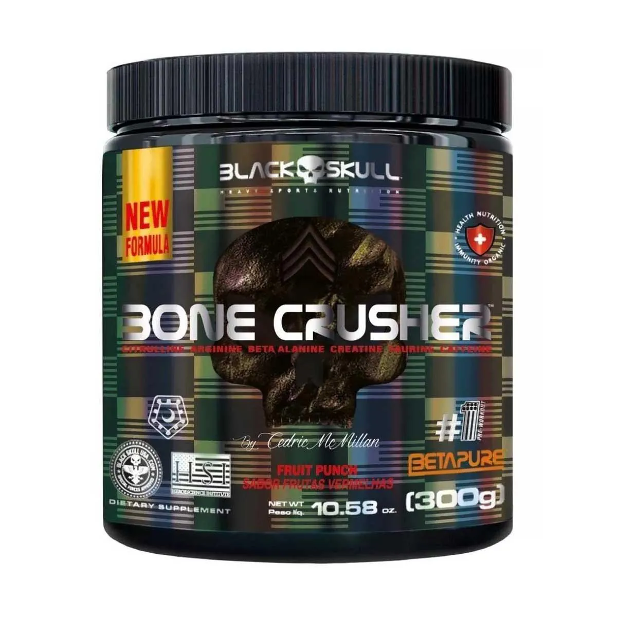 BONE CRUSHER NEW FORMULA 300G FRUIT PUNCH 300 G