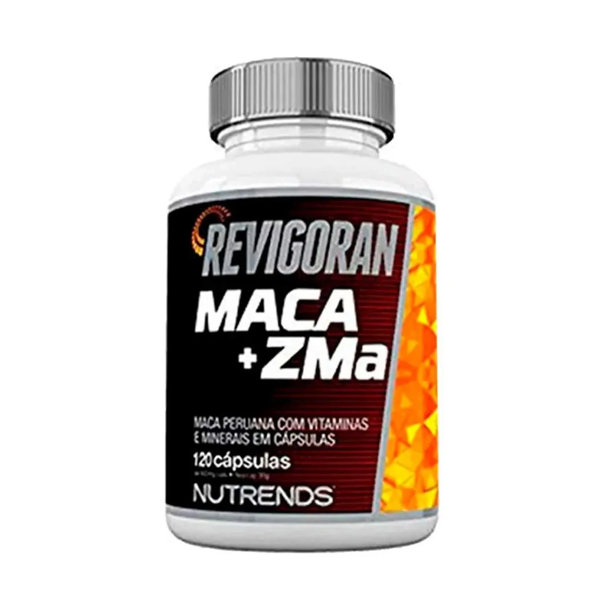 REVIGORAN MACA+ZMA 500MG 120 CAPS - NUTRENDS 120 CÁpsulas Natural