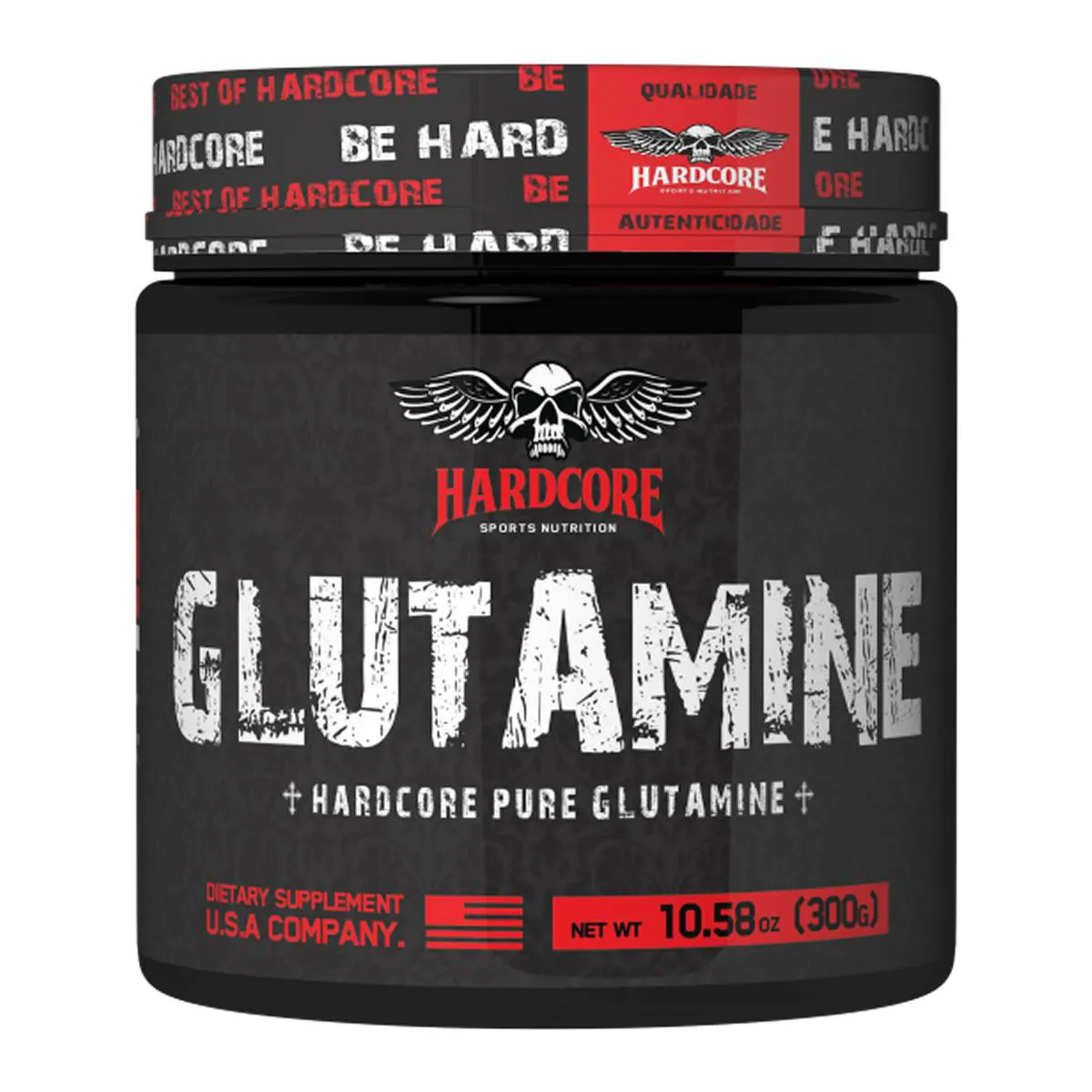 GLUTAMINE 300 G - HARDCORE SEM Sabor