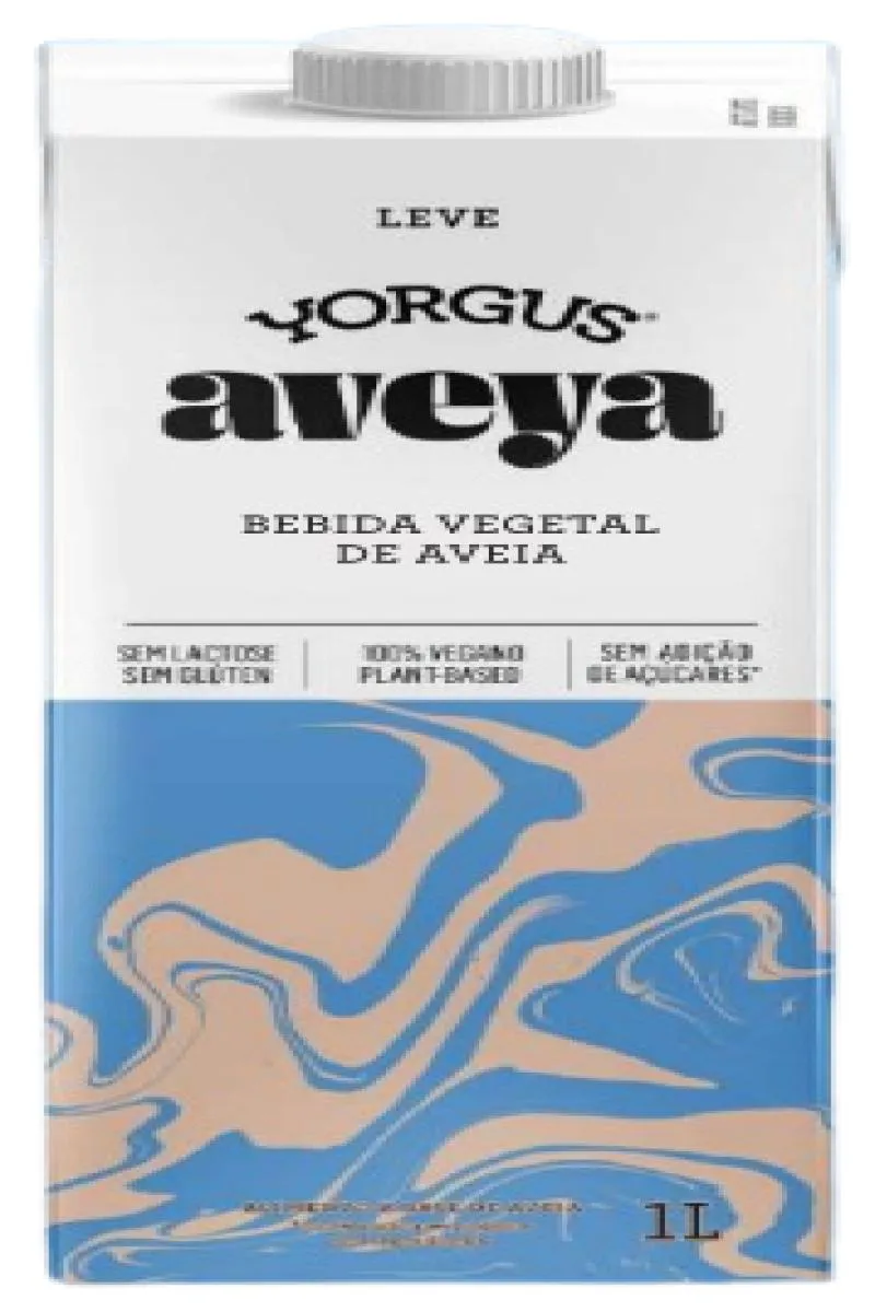KIT 2X: BEBIDA VEGETAL DE AVEIA LEVE YORGUS 1L