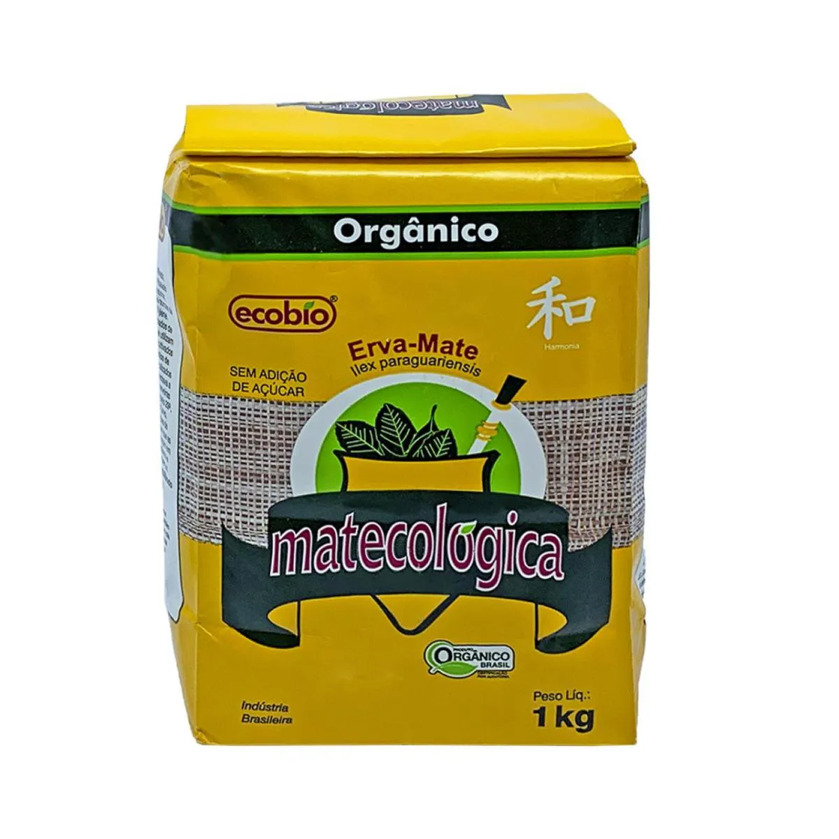 ERVA MATE MATECOLóGICA ORGâNICA ECOBIO 1KG