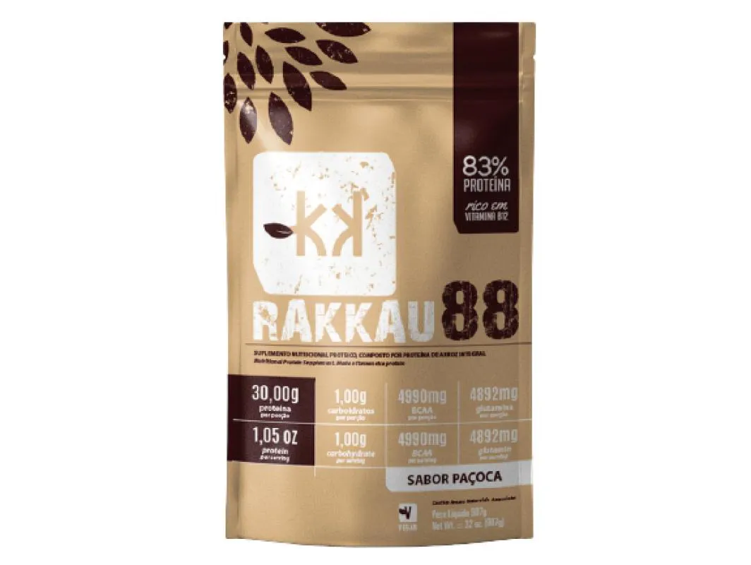Proteína Vegetal Rakkau 88 Paçoca 907g