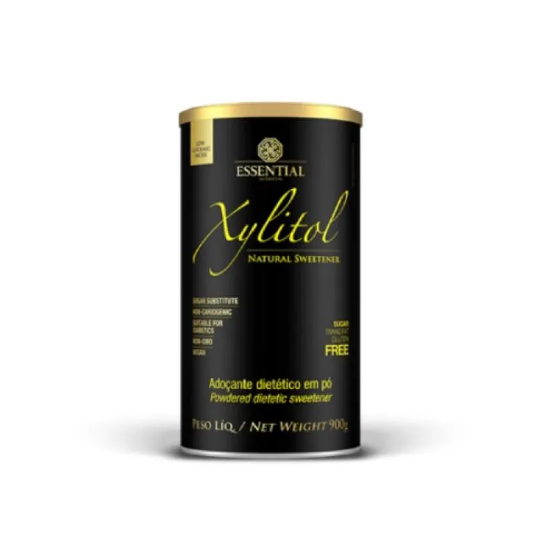 XYLITOL ADOçANTE NATURAL ESSENTIAL NUTRITION 900G