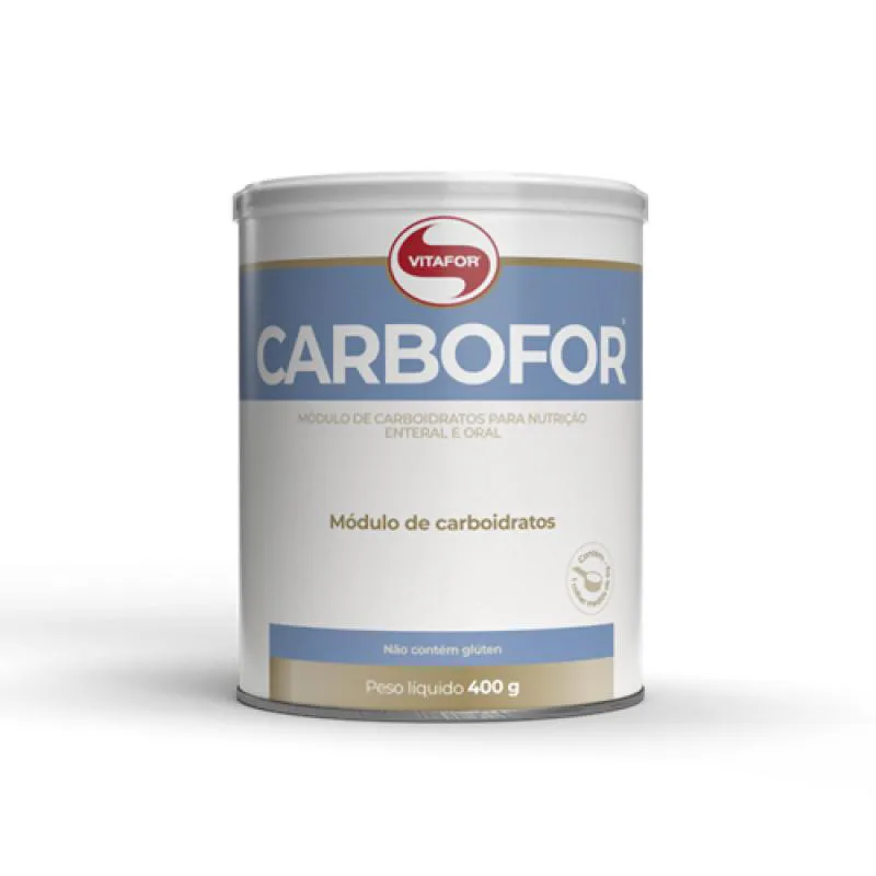 KIT 2X: CARBOFOR PARA NUTRIçãO ENTERAL E ORAL VITAFOR 400G