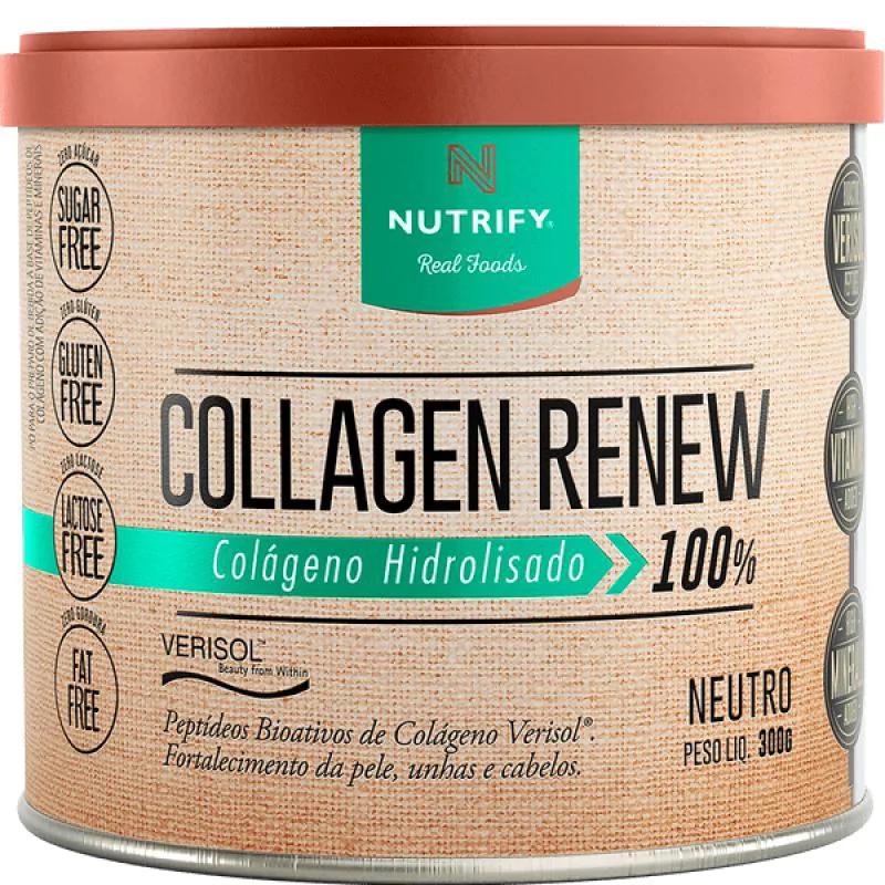 KIT 2X: COLLAGEN RENEW COLáGENO NEUTRO NUTRIFY 300G