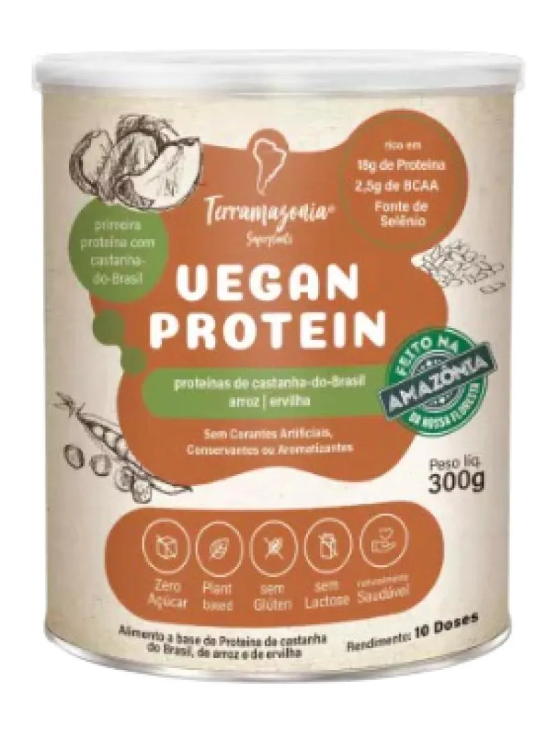 Proteína Vegetal Terramazonia Everyday Vegan Protein 300g