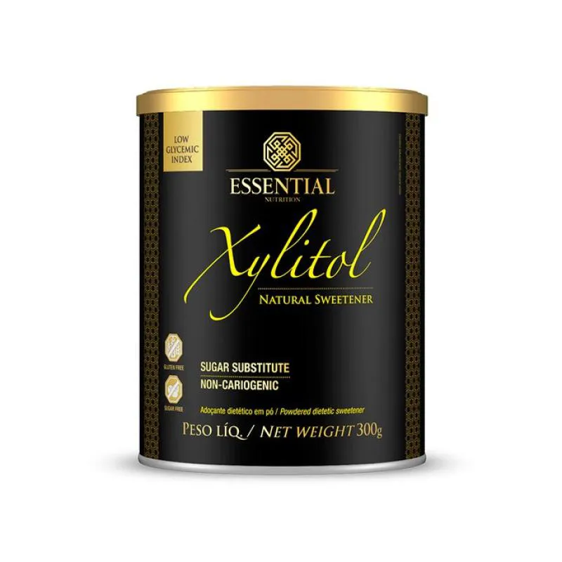 XYLITOL ADOçANTE NATURAL ESSENTIAL NUTRITION 300G