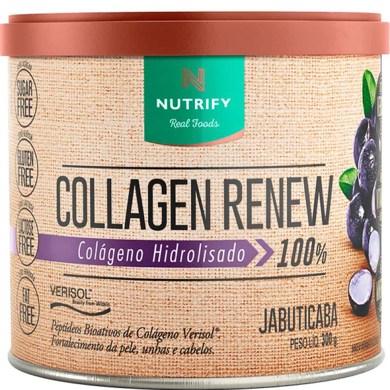 COLLAGEN RENEW COLáGENO HIDROLISADO JABUTICABA NUTRIFY 300G