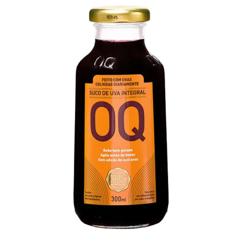 SUCO DE UVA INTEGRAL OQ 300ML