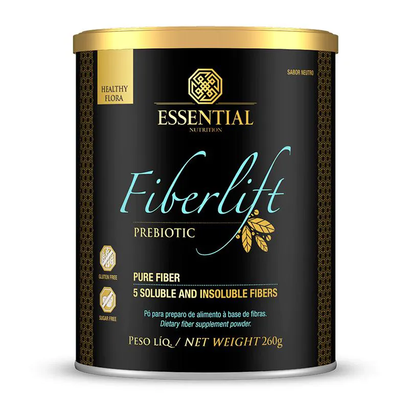 FIBERLIFT FIBRAS PREBIóTICAS ESSENTIAL NUTRITION 260G