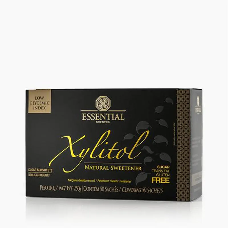 XYLITOL ADOçANTE NATURAL SACHê ESSENTIAL NUTRITION 250G