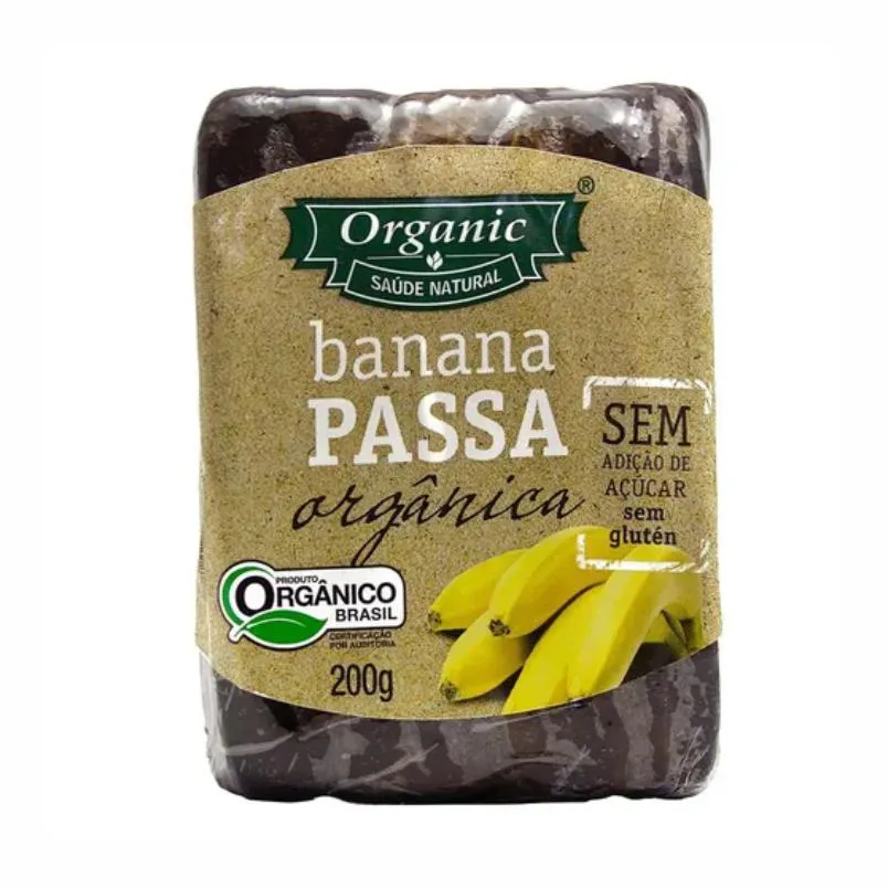 BANANA PASSA ORGâNICA ORGANIC 200G