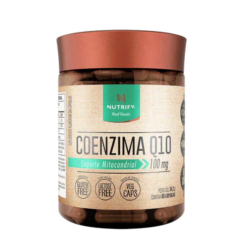 KIT 2X: COENZIMA Q10 NUTRIFY 60 CáPSULAS