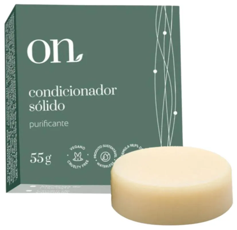 KIT 2X: CONDICIONADOR SóLIDO PURIFICANTE NATURAL 55G