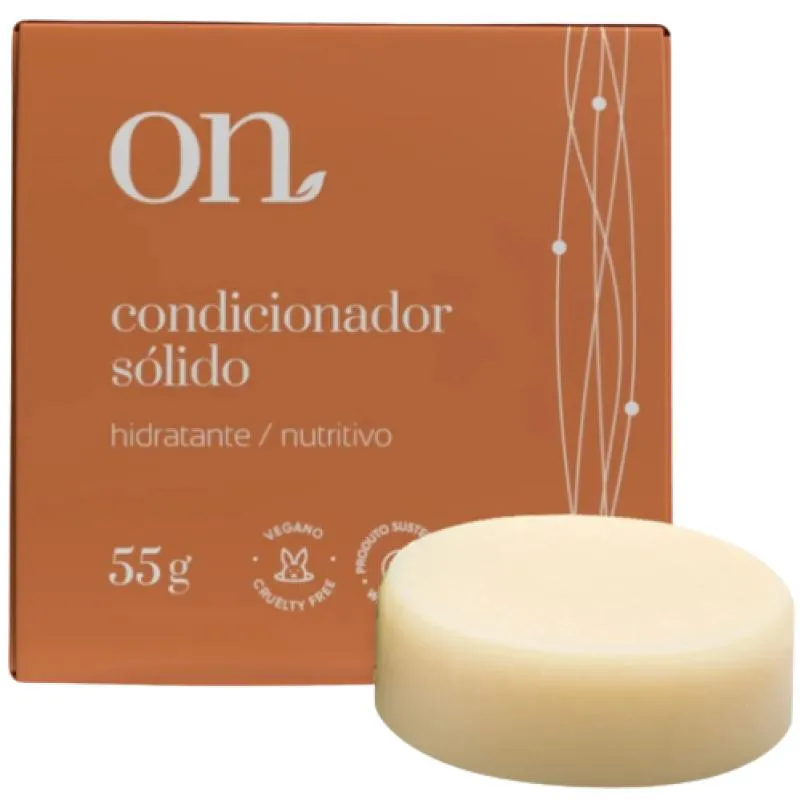 KIT 2X: CONDICIONADOR SóLIDO HIDRATANTE/NUTRITIVO NATURAL55G