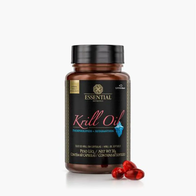 KRILL OIL ESSENTIAL NUTRITION 60 CáPSULAS