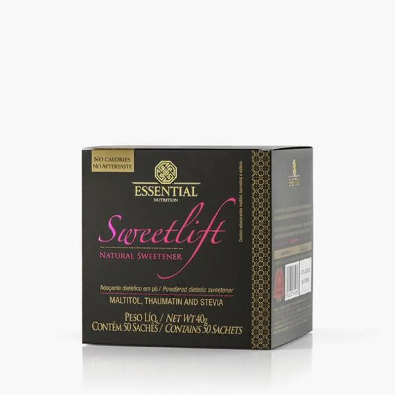 SWEETLIFT ADOçANTE NATURAL SACHê ESSENTIAL NUTRITION 40G