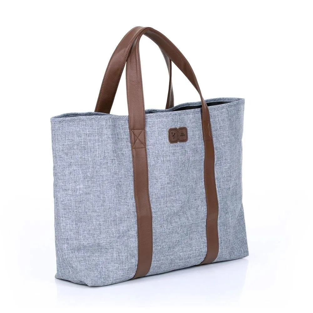 BOLSA BEACH BAG GRAPHITE GREY - ABC DESIGN