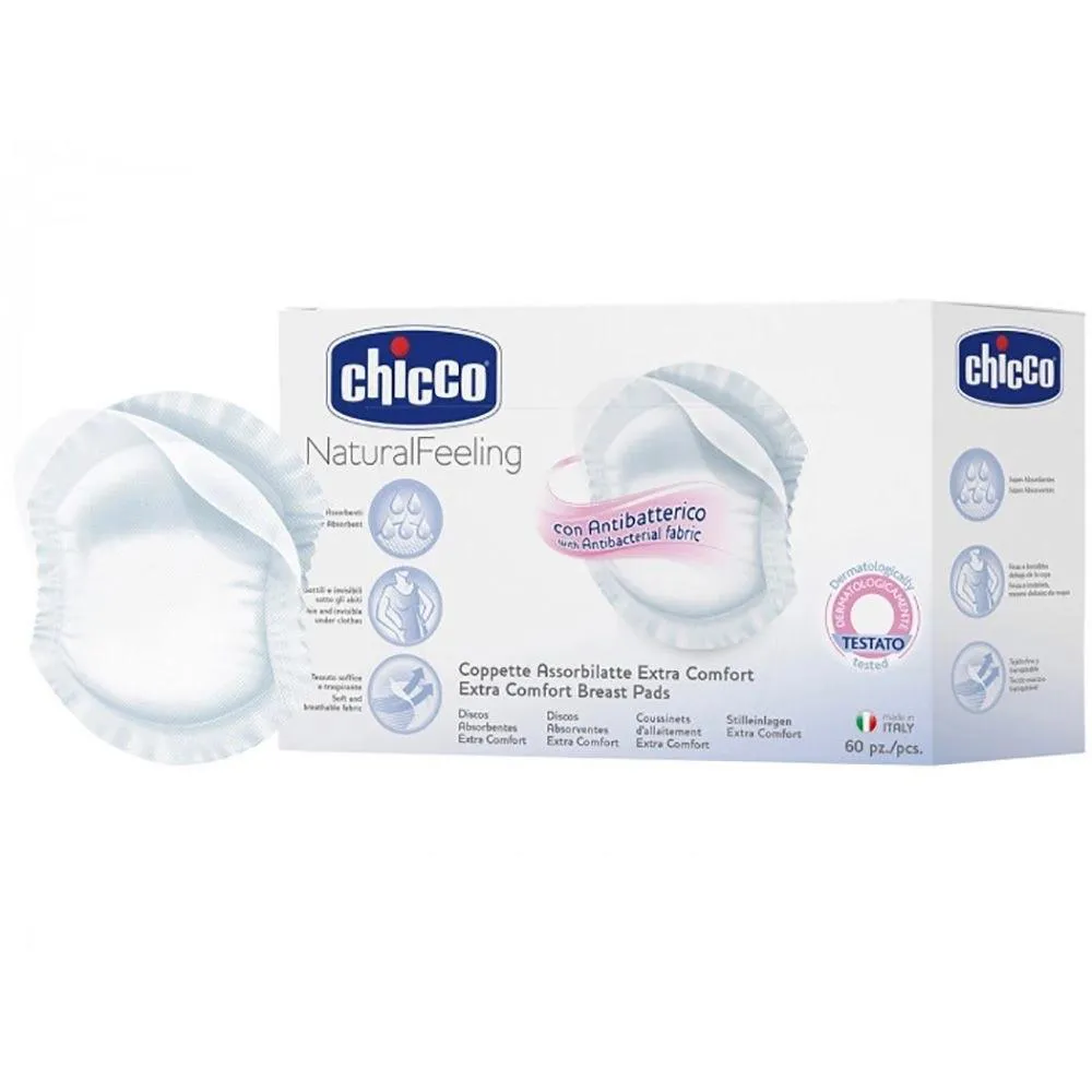 DISCOS ABSORVENTES ANTI-BACTERIANOS 30 UNID - CHICCO