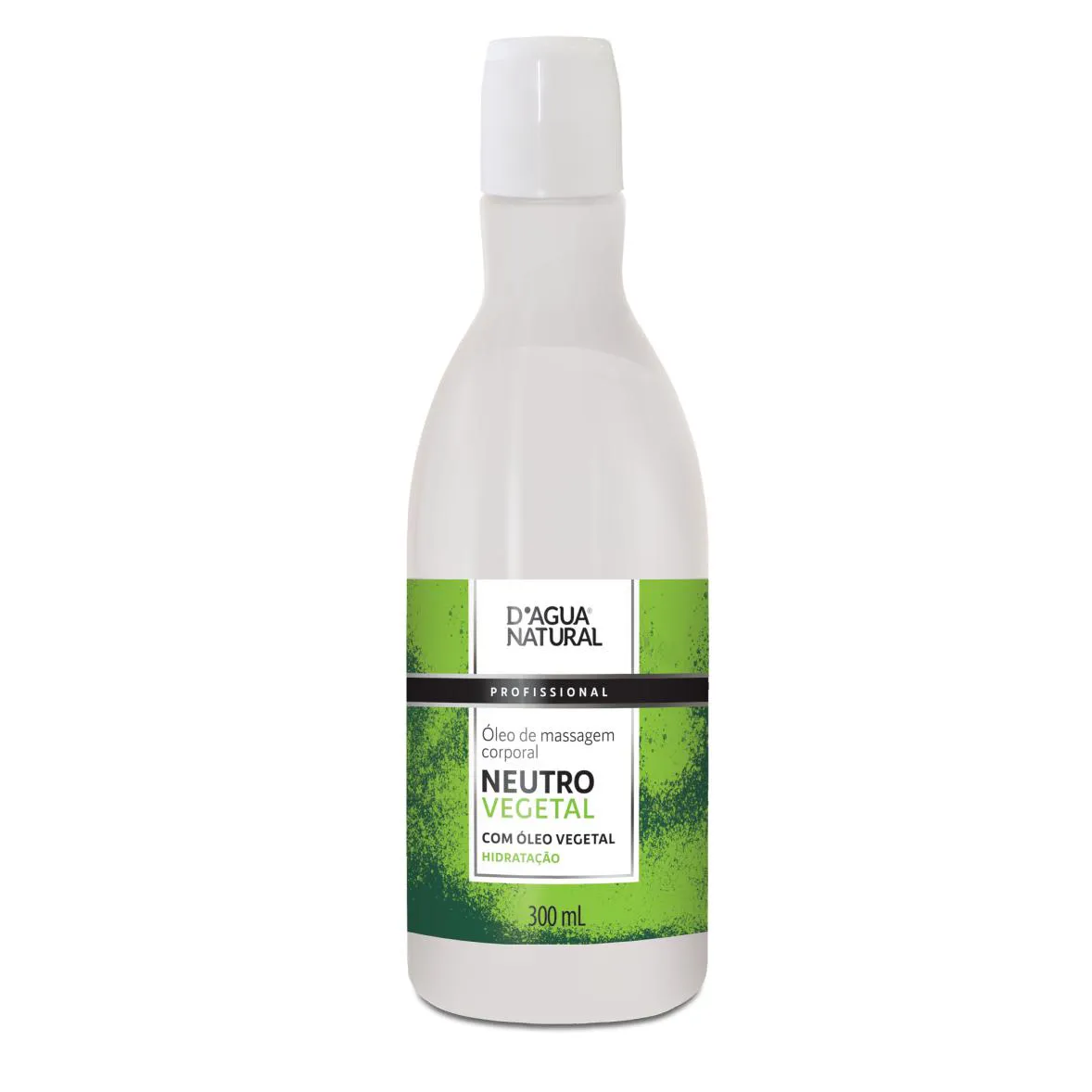 ÓLEO DE MASSAGEM CORPORAL NEUTRO VEGETAL 300ML HIDRATAçãO